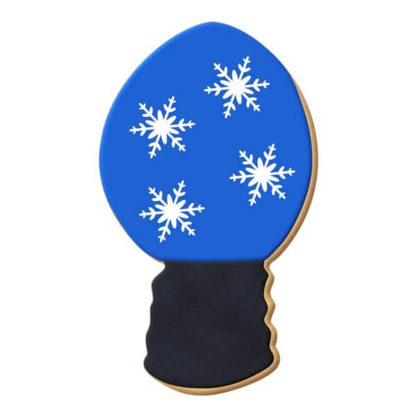 Christmas Lightbulb Cookie Cutter 4" - Image 2