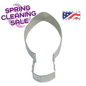 Christmas Lightbulb Cookie Cutter 4"