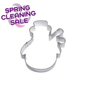 Snowman w/Scarf Cookie Cutter 4-1/4"