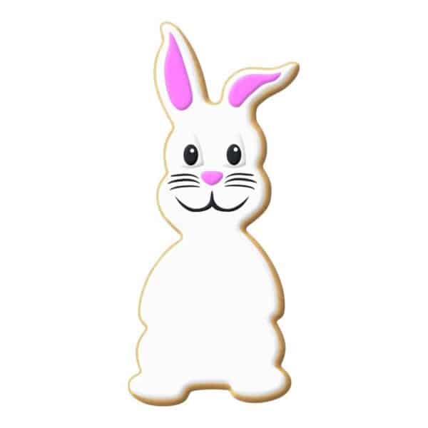 Chocolate Easter Bunny Cookie Cutter 5" - Image 2