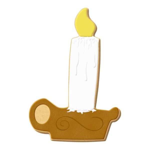 Candle Cookie Cutter 4-1/2" - Image 2