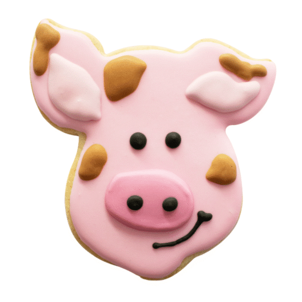 Pig Face Cookie Cutter 4-1/4in. - Image 2
