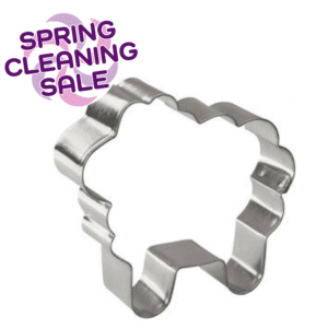 Fluffy Sheep Cookie Cutter 3-3/4"