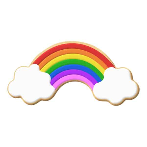 Rainbow w/Clouds Cookie Cutter 4-1/2" - Image 2