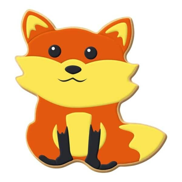Cute Fox Cookie Cutter 4" - Image 2