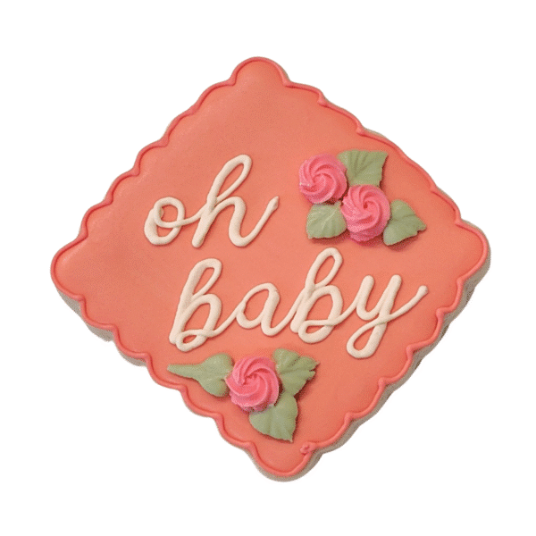 Fancy Square Plaque Cookie Cutter 3-3/4" - Image 2
