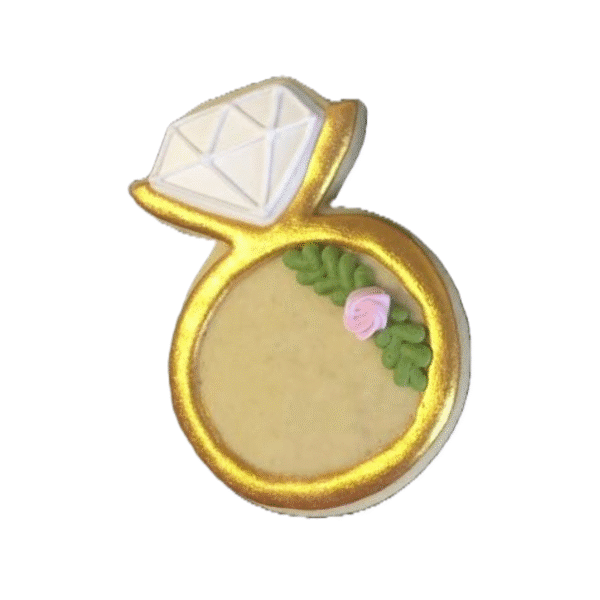 Diamond Ring Cookie Cutter 3" - Image 2