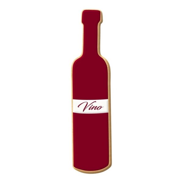 Wine Bottle Cookie Cutter 5" - Image 2