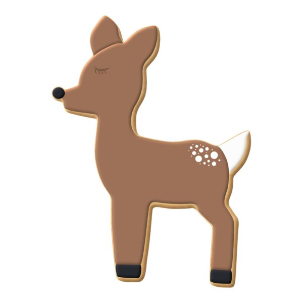 Cute Fawn Cookie Cutter 4-1/4" - Image 2