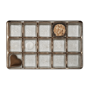 Gold 1/2lb Rectangular Tray ~ 15 Cavities