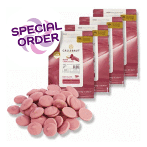 Callebaut Ruby Callets ~ 22 lb Case