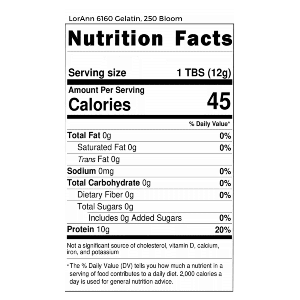LorAnn Powdered Gelatin ~ 3.8 lb. - Image 2