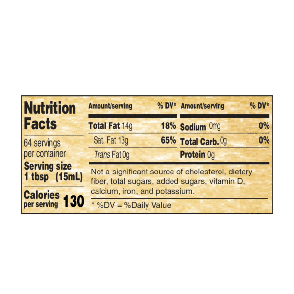 76° Coconut Oil ~ 1lb - Image 2