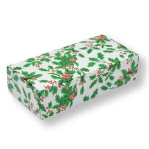 1 lb Holly 2-Layer Box ~ 25 Count