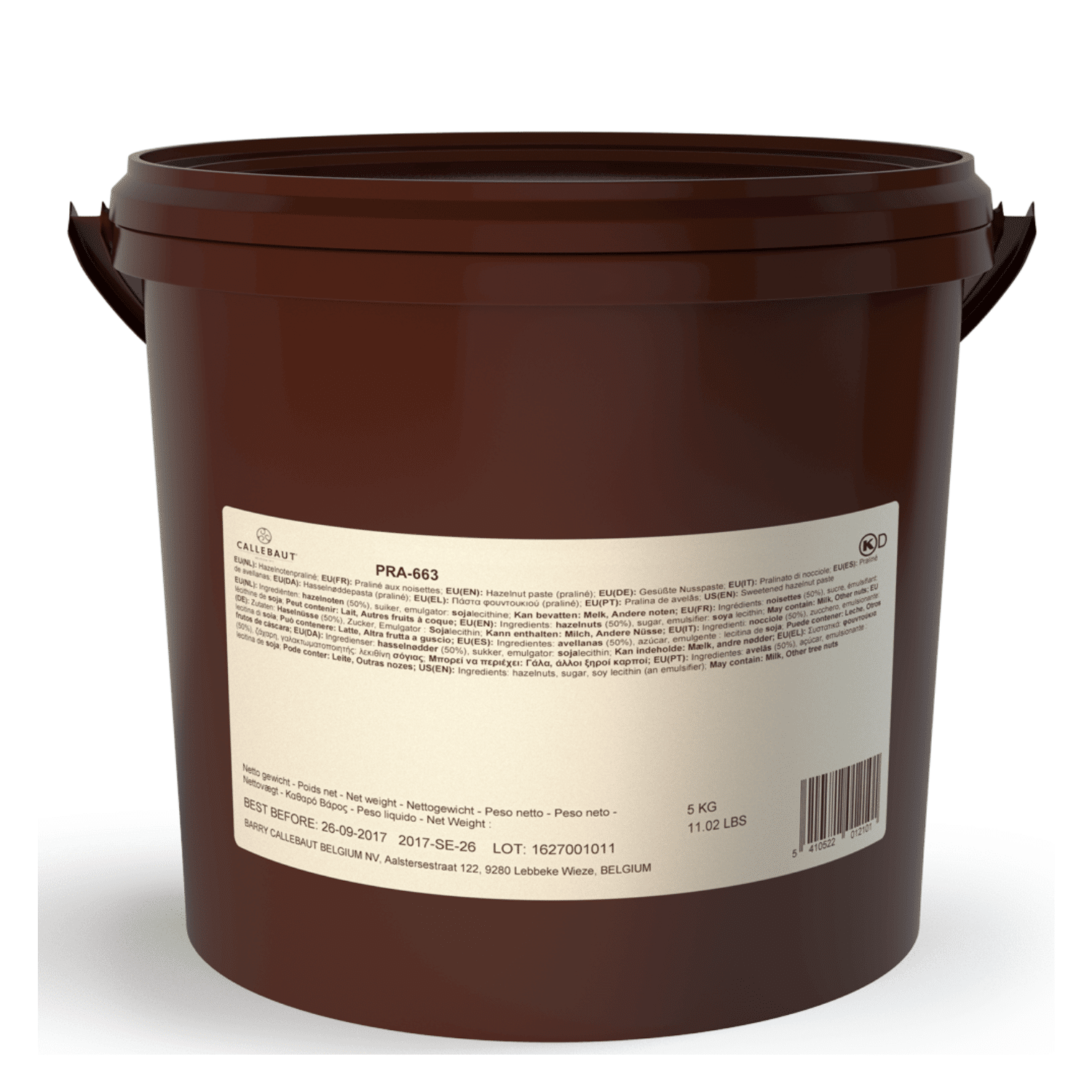 Callebaut - Hazelnut Praline Paste - 1kg | Foodworld XL UK