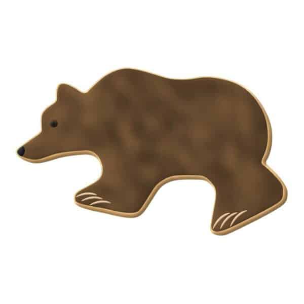 Grizzly Bear Cookie Cutter 3-1/2" - Image 2
