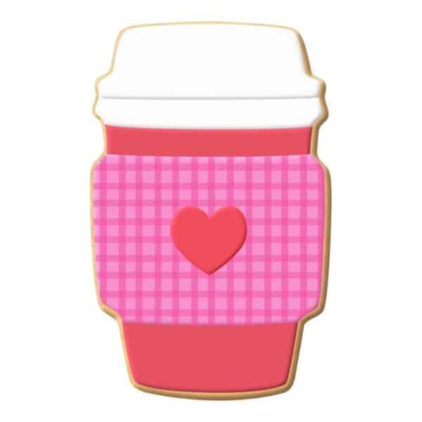Latte Cup Cookie Cutter 4" - Image 2
