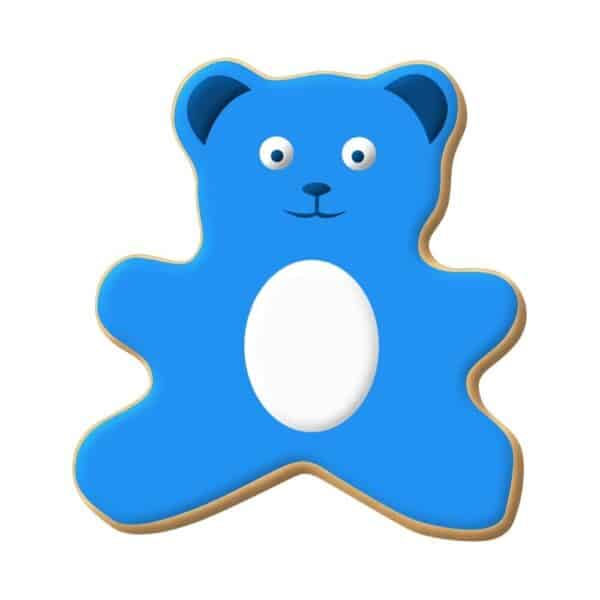 Mini Teddy Bear Cookie Cutter 1 1/2" - Image 2