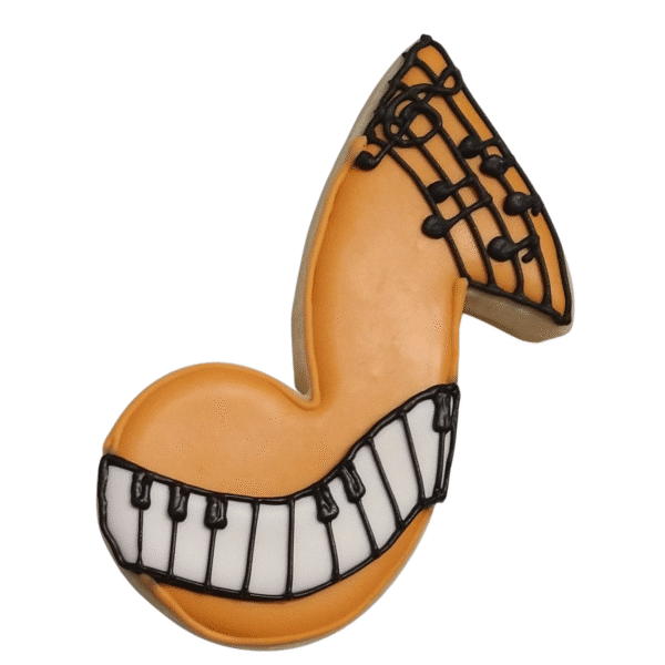 Music Note Cookie Cutter 3-1/4" - Image 2