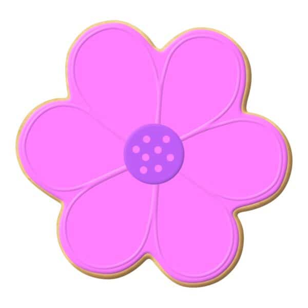 Scallop Flower Cookie Cutter 3-3/4" - Image 2