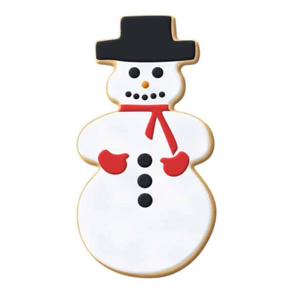 Snowman with Hat Cookie Cutter 3-1/2" - Image 2