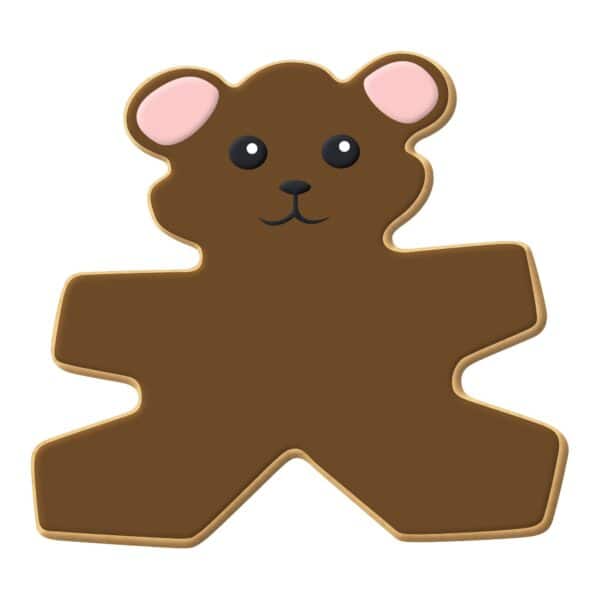 Teddy Bear Cookie Cutter 3" - Image 2