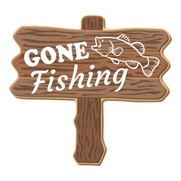 Wooden Sign Cookie Cutter 4-1/4" - Image 2